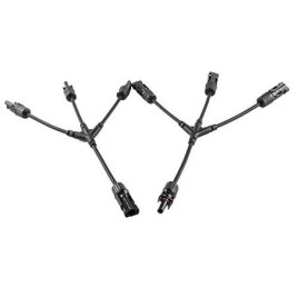 Connecteur parallèle MC4 triple - paire, l:35cm