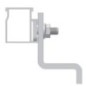 Crochet de toit en aluminium S:FLEX DH Alu 93-7-45