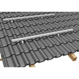 Crochet de toit en aluminium S:FLEX DH Alu 93-7-45