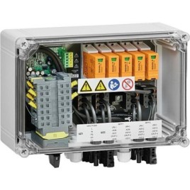 PV interrupteur pompier, 2MPP, 2E/1A, 2x44A, MC4-Evo2, SPD type I+II