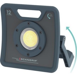 Lampe de travail LED scangrip® NOVA 12 for LIFE, Projecteur de chantier, 81 W