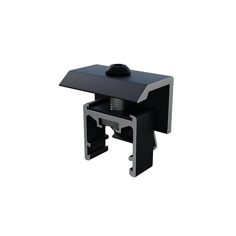 Endhalter AK 25-40 l:50 mm schwarz