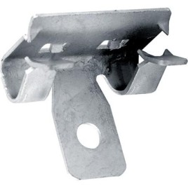 Attaches de fixation pour suspensions de câbles métalliques et de chaînes 8-14mm, trou Ø6,5mm AH-814 E-Clips, horizontal