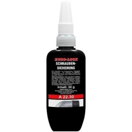 Agent de blocage des vis, résist. faible, EURO-LOCK A 22.30 flacon doseur 50g