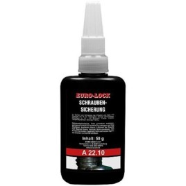 Agent de blocage des vis, résist. faible, EURO-LOCK A 22.10 flacon doseur 50g