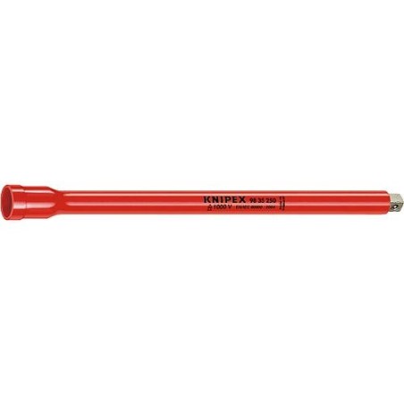 Rallonge KNIPEX, isolée jusqu'à 1000V, avec carre male-femelle 1/2, L: 125mm