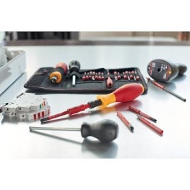 Kit dynamométrique VDE Adaptateur Wiha® easyTorque, 5,0 Nm, 19 pièces