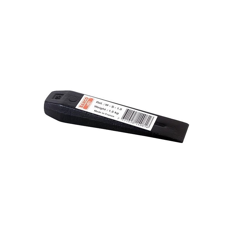 Coin d'abattage BAHCO W-S-1,5 230mm de long, 1500g en acier