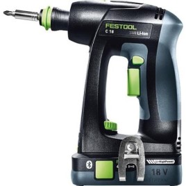 Perceuse-visseuse sans fil Festool 18 V C 18-Basic sans batteries ni chargeur