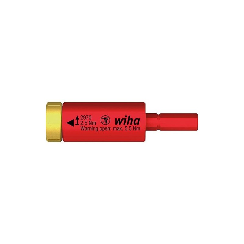Couple VDE adaptateur easyTorque pour slimBits et slimVario®, max. 2,5 Nm