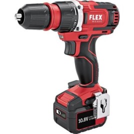 Perceuse-visseuse sans fil Flex DD 2G 10,8 V, avec 2x Batteries 4,0 Ah et Chargeur