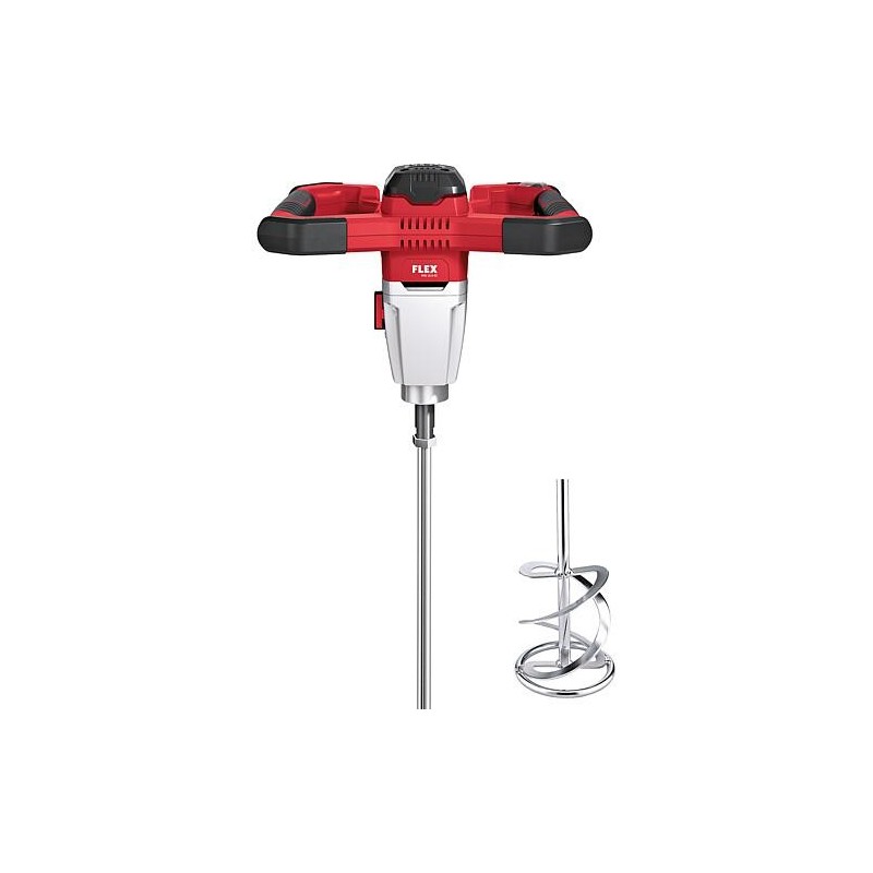 Mélangeurs manuels sans fil 18 V MXE 18.0-EC/5.0 Kit + WR2 120, 2x Batteries + Chargeur 5,0 Ah, logement M14