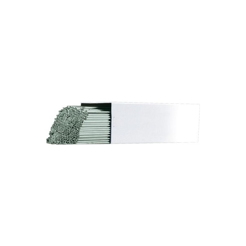 Baguette de soudage TIG Acier inoxydable - 308 L - Ø 1,6 mm - 1 m - boîte Cond. 319