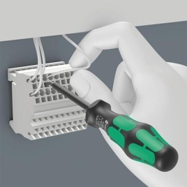 Actionneur WERA 338 pour bornes éléctriques, jusqu'à 1,5 mm²