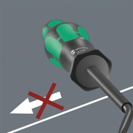 Actionneur WERA 338 pour bornes éléctriques, jusqu'à 1,5 mm²