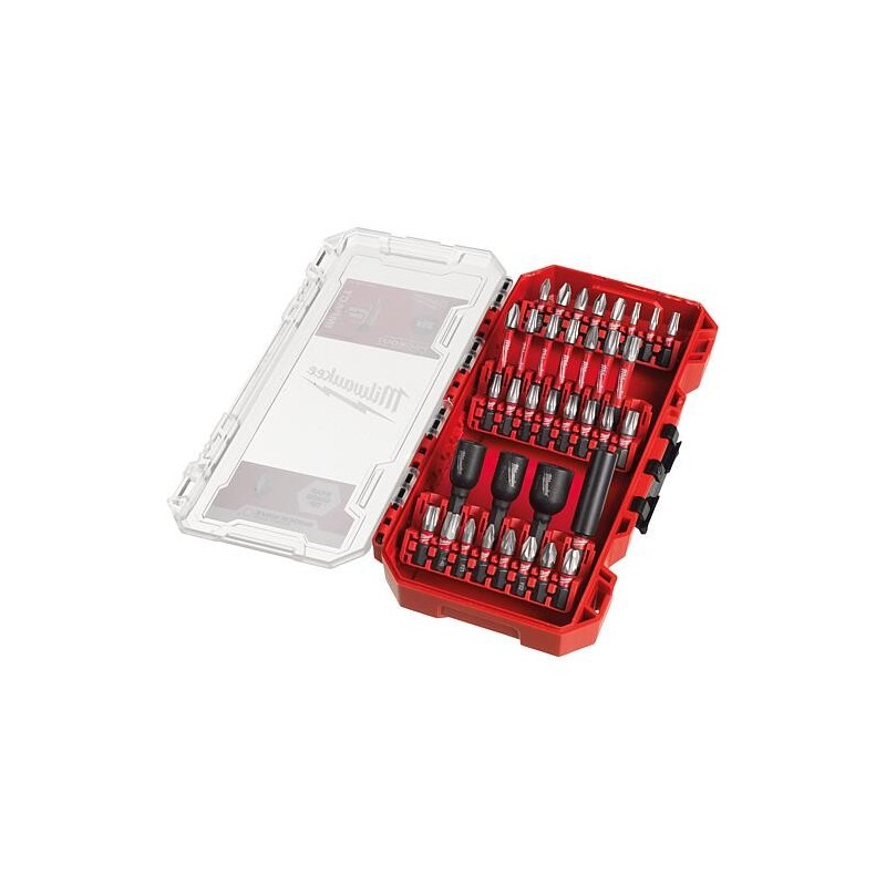 Jeu d'embouts Milwaukee SHOCKWAVE™, 35 pièces, compatible PACKOUT