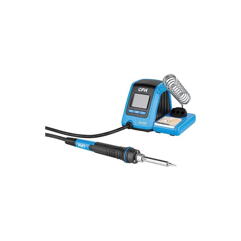 Poste de soudure LD 221 avec écran LCD, 25 W