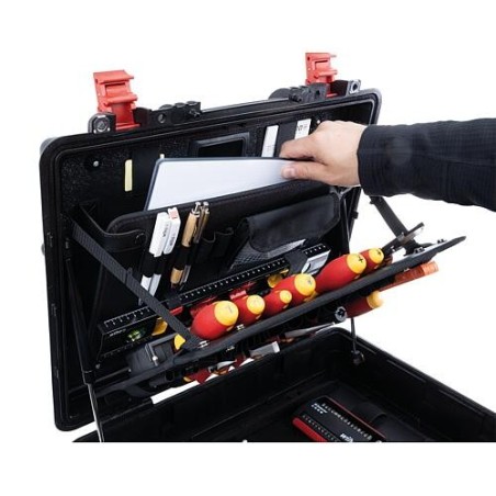 Mallette à outils Wiha XL 2 Trolley electric 60 pièces