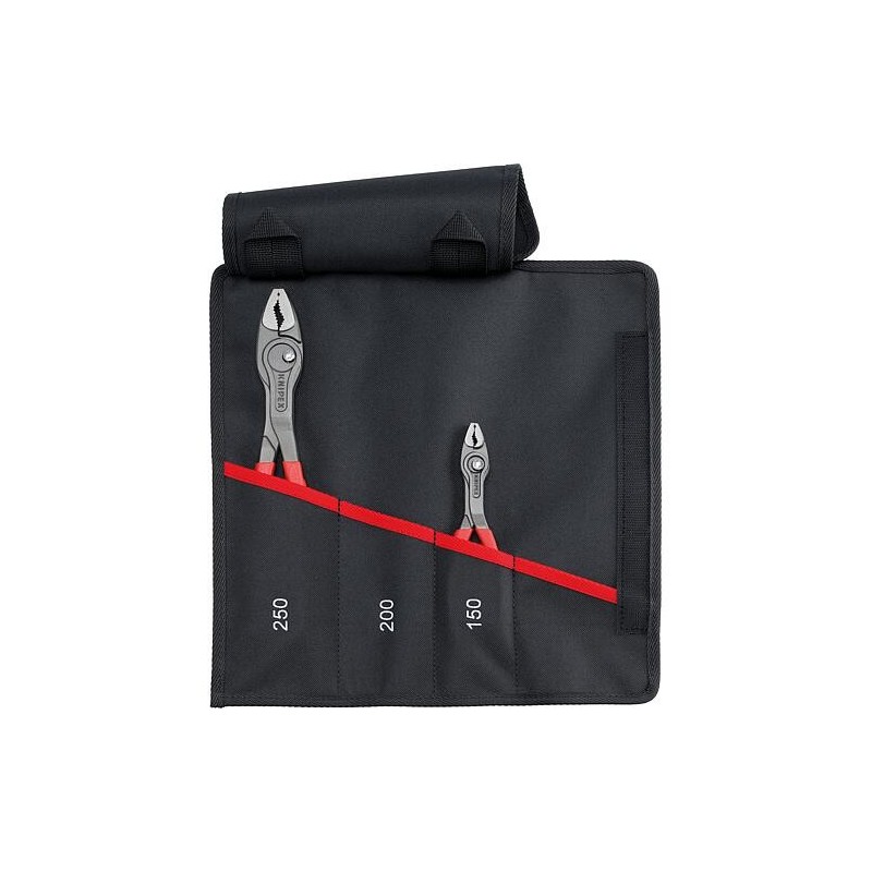 Jeu de pince multiprise KNIPEX® TwinGrip 2 pièces, avec trousse