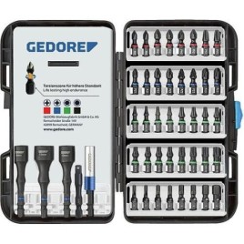 Jeu d'embouts GEDORE avec zone de torsion, 45 pièces