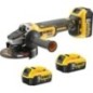 Meuleuse d'angle sans fil DCG405P3-QW 18 V avec 3 batteries 5,0 Ah et chargeur