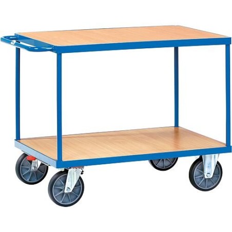 Chariot à plateaux lourds fetra® 2401 Plateau 1000x600mm