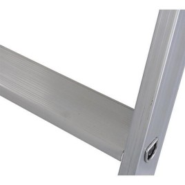 Echelle simple à marches, charge lourde 15 marches 225 kg