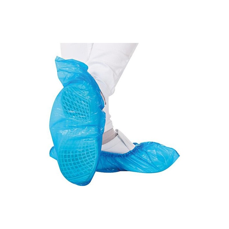 Surchaussures pour Hygomat, blanc/bleu | PP/CPE 70 pcs/pack