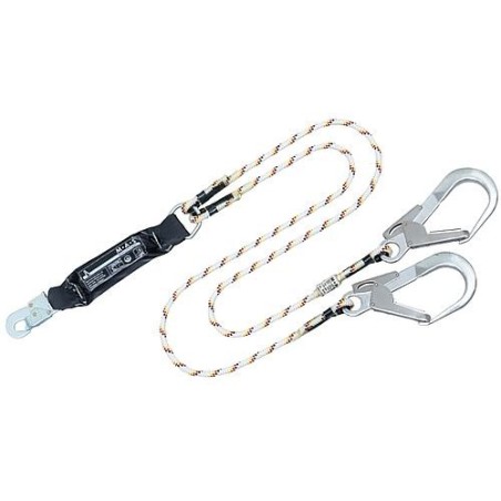 Longe absorbeur d’énergie type BFD-Twin, homologuée selon la directive européenne sur les équipements sous pression DIN-EN 354,