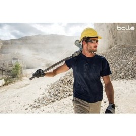 Lunettes de protection MERCURO UV CSP gris et noir, écran PC MERCSP