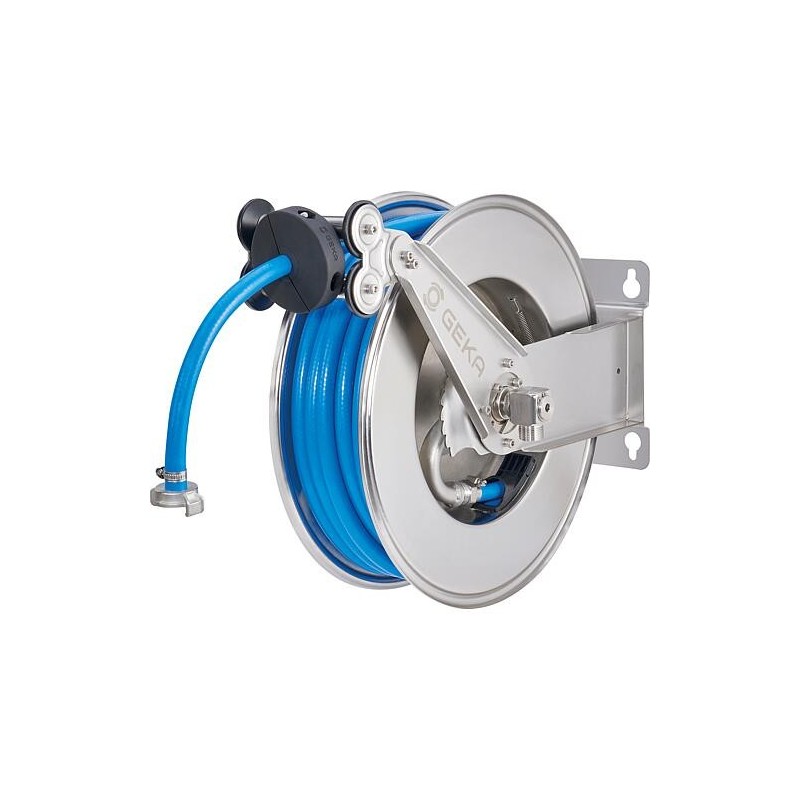 Enrouleur de tuyau automatique EA15KSK, avec 20m de tuyau d'eau potable