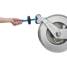 Enrouleur de tuyau automatique EA15KSK, avec 20m de tuyau d'eau potable