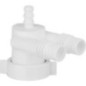 Bec raccordement d'appareil triple, DN40 - 1 1/2