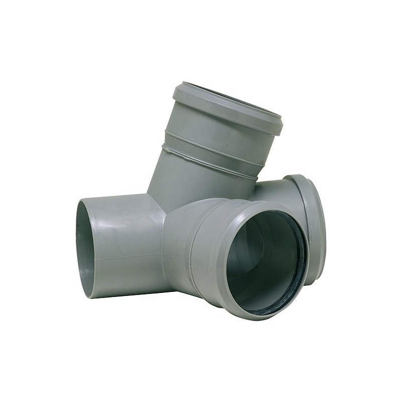 Dérivation double d'angle HT DN 100x100x100