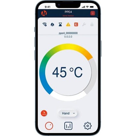 Chauffe-eau instantané Kospel PPE4.M électronique, LCD 17/18/21/24 kW, 400 V