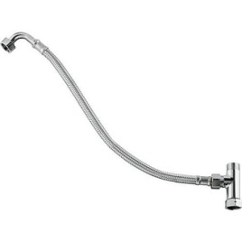 Robinet thermostatique équerre Grohe Grohtherm Micro avec kit de raccordement