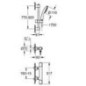 Brausethermostat-Set Grohe Grohtherm 500 Brausestange 900 mm, Handbrause Ø 110 mm und Brauseschlauch chrom