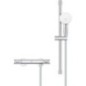 Brausethermostat-Set Grohe Grohtherm 1000 Performance Brausestange 600 mm, Handbrause Ø 110 mm und Brauseschlauch chrom