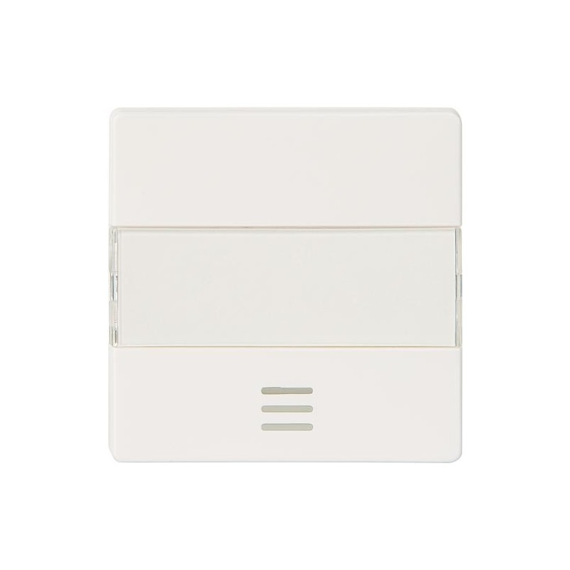 Interrupteur bascule fenetre inscription Aluminium metallique / 55mm x 55 mm Type de protection IP20 /1 pc