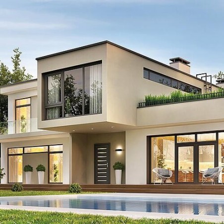 Applique murale BRICK 15W, COLORselect noir