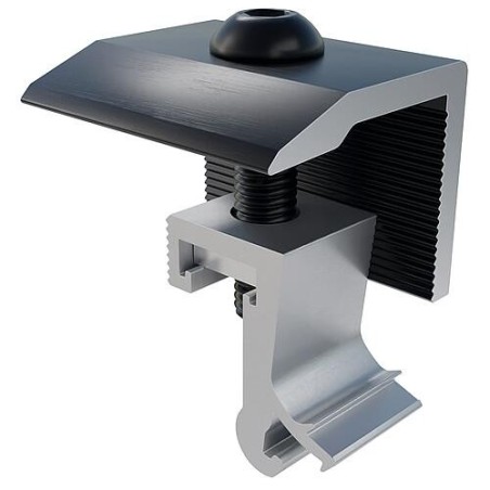 Support d'extrémité HK 25-45 l:40 noir