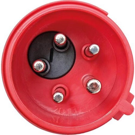 Rall. électrique 10 m avec inverseur de phase H07RN-F5G4.0 CEE400V/32A inf à IP44sup à