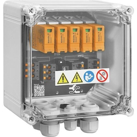 GAK pour PV 2MPP, 2E/1A, type I+II, Push-In