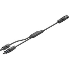 Photovoltaïque Câble de connexion en Y, 1x MC4 mâle, 1x WM4 C femelle, 1x MC4 femelle