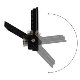 Projecteur à LED - 30W 3600lm 4000K IP54 - Noir