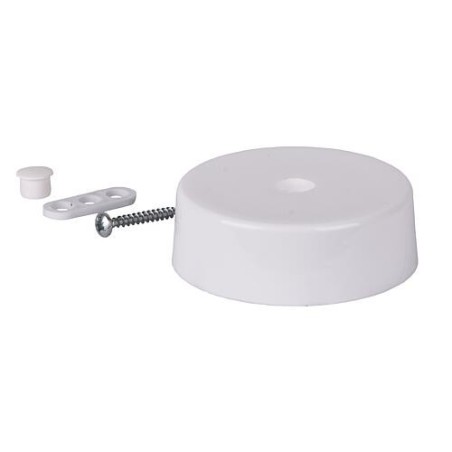 Distributeur de plafond, blanc, Ø 65mm, hauteur 23mm, LDV 65