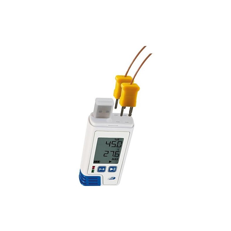 Enregistreur de données PDF pour la température et l'humidité LOG210TC