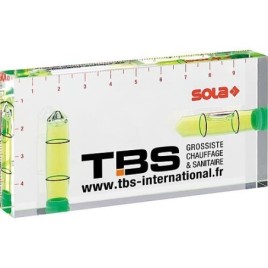 Niveaux à bulles TBS Sola R 100 100x50x15 mm