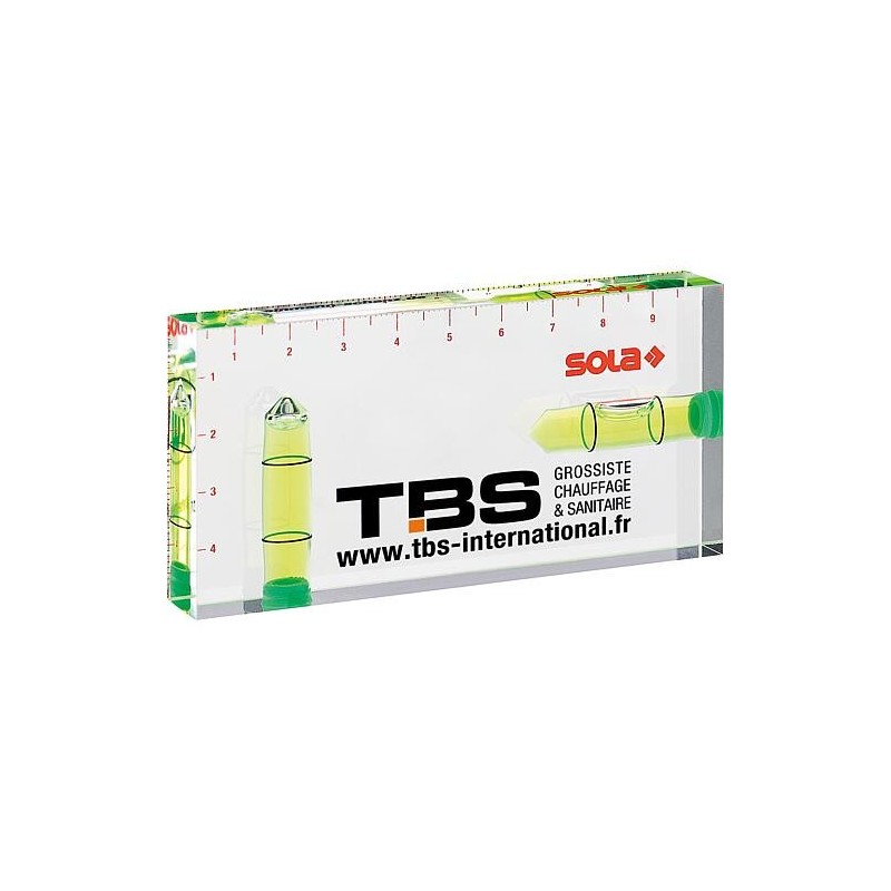 Niveaux à bulles TBS Sola R 100 100x50x15 mm
