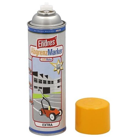 Spray de marquage jaune Marqueur de délimitation 600ml en aérosol adapté aux 4 roues 83 004 25